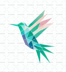 Geometrischer Kolibri